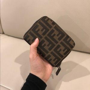 Fendi Logo Wallet